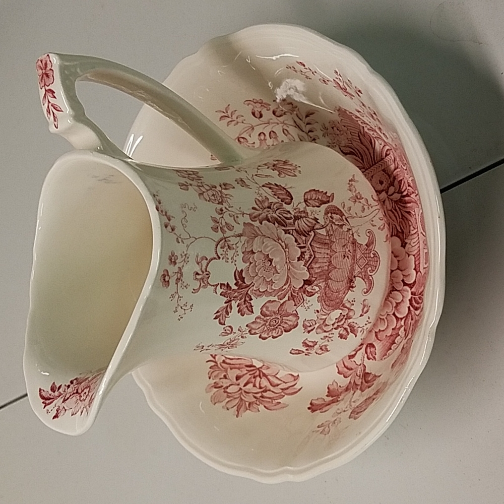 Vintage Bowl & Pitcher